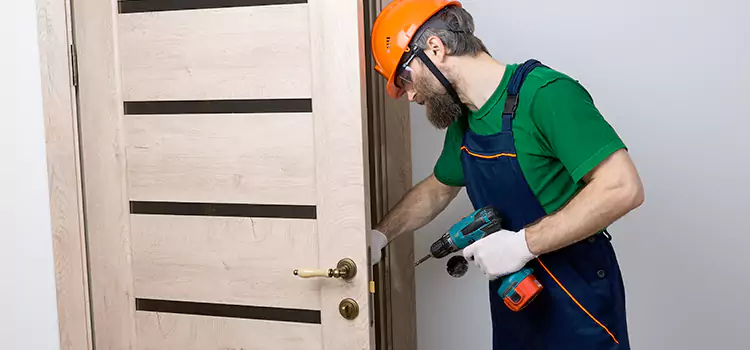 Replace Internal Door Handle with Lock Utica